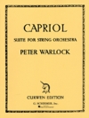 カプリオール組曲（ピーター・ウォーロック）（スコアのみ）【Capriol Suite】