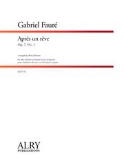 夢のあとに（ガブリエル・フォーレ） (アルト・クラリネット+ピアノ)【Apres un Reve】