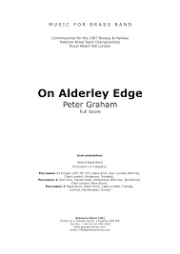 オン・アルダリー・エッジ（ピーター・グレアム）（金管バンド）（スコアのみ）【On Alderley Edge】
