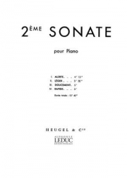 ソナタ・No.2・Op.293  (ダリウス・ミヨー)（ピアノ）【Sonate No.2, Op.293】