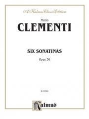 6つのソナチネ・Op.36（ムツィオ・クレメンティ）（ピアノ）【Six Sonatinas, Opus 36】