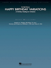 ハッピー・バースデー変奏曲（ジョン・ウィリアムズ）（スコアのみ）【Happy Birthday Variations】