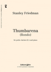 サンベリーナ（スタンリー・フリードマン）（エスクラリネット+ピアノ）【Thumbarena】