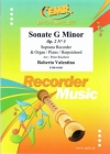 ソナタ・ト短調（ロベルト・ヴァレンティーニ）（ソプラノリコーダー+ピアノ）【Sonate G Minor】