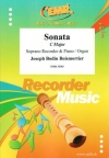 ソナタ・ハ長調（ジョゼフ・ボダン・ド・ボワモルティエ）（ソプラノリコーダー+ピアノ）【Sonate C Major】
