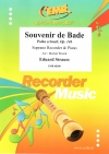 ポルカ・シュネル「バーデンの思い出」（エドゥアルト・シュトラウス）（ソプラノリコーダー+ピアノ）【Souvenir de Bade Polka Schnell, Op. 146】
