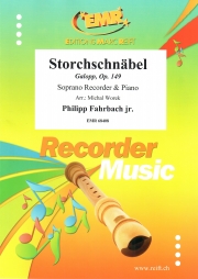 ギャロップ「コウノトリ」Op. 149（フィリップ・ファールバッハ2世）  (ソプラノリコーダー＋ピアノ)【Storchschnäbel Galopp, Op. 149】
