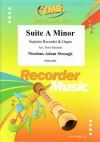 組曲・イ短調（ニコラウス・アダム・シュトルンク）  (ソプラノリコーダー＋オルガン)【Suite A Minor】