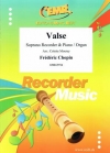 ワルツ（フレデリック・ショパン）（ソプラノリコーダー+ピアノ）【Valse】