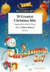 クリスマス・ヒット・20曲集（ソプラノリコーダー+ピアノ）【20 Greatest Christmas Hits】