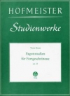 バスーン練習曲・Op.32（ヴィクター・ブルンス）（バスーン）【Fagottstudien fur Fortgeschrittene op. 32】
