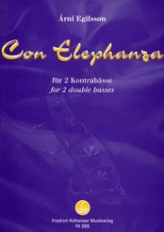 コン・エレガンツァ（アルニ・エギルソン）(ストリングベース二重奏)【Con Elephanza】