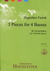 3つの小品（ボグスラフ・フルトーク）(ストリングベース四重奏)【3 Pieces】