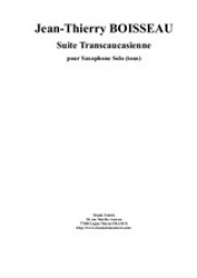 トランスコーカシアン組曲（ジャン・ティエリー・ボワソー）（バリトンサックス）【Suite Transcaucasienne】