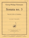 ソナタ・No.3（テレマン）（チェロ二重奏）【Sonata No. 3】