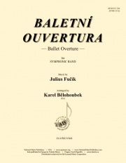 バレエ序曲（ユリウス・フチーク）（スコアのみ）【Baletní Ouvertura】