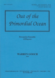 原始の海から（ウォーレン・グーチ）（打楽器八重奏）【Out of the Primordial Ocean】