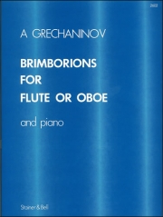 ブリンボリオン（アレクサンドル・グレチャニノフ）（オーボエ+ピアノ）【Brimborions】