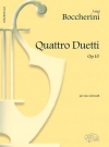 4つのデュエット・Op.10（ルイジ・ボッケリーニ）（チェロ二重奏）【4 Duetti Op.10】