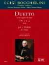 デュエット・Op.3・No.4・変ロ長調（ルイジ・ボッケリーニ）（ヴァイオリン二重奏）【Duetto Op. 3 N. 4 (G 59) in Si bemolle maggiore】
