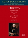 デュエット・Op.3・No.6・ニ長調（ルイジ・ボッケリーニ）（ヴァイオリン二重奏）【Duetto Op. 3 N. 6 (G 61) in Re maggiore】