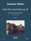 大協奏的三重奏曲・Op.10（ヴァレンティノ・モリーノ）（弦楽二重奏+ギター）【Gran Trio Concertante Op. 10】
