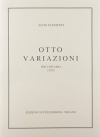 8つの変奏曲（アルド・クレメンティ）（ギター）【Otto Variazioni】