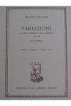 変奏曲・Op.38（マウロ・ジュリアーニ）（ギター）【Variazioni Op. 38】