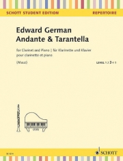 アンダンテとタランテラ（エドワード・ジャーマン）（クラリネット+ピアノ）【Andante & Tarantella】