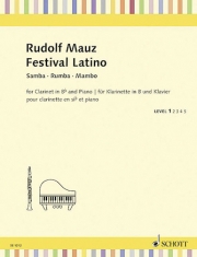 フェスティバル・ラティーノ（ルドルフ・マッツ）（クラリネット+ピアノ）【Festival Latino】