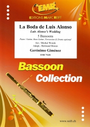 ルイス・アロンソの結婚式（ヘロニモ・ヒメネス）（バスーン五重奏）【La Boda de Luis Alonso】