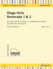 レセルカーダ 1 & 2 （ディエゴ・オルティス）（ソプラノリコーダー+ピアノ）【Recercada 1 & 2】