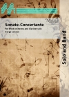 協奏的ソナタ（セルジュ・ランセン）（クラリネット・フィーチャー）（スコアのみ）【Sonate Concertante】