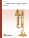 中級者用トランペット四重奏14曲集  (パスカル・プルースト)  (トランペット四重奏)【14 Intermediate Trumpet Quartets】