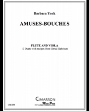 アミューズ・ブーシュ (バーバラ・ヨーク） (フルート+ヴィオラ)【Amuses Bouches】