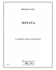 ソナタ (バーバラ・ヨーク）（クラリネット+ピアノ）【Sonata】