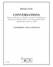 カンバセーション (バーバラ・ヨーク） (ミックス二重奏+ピアノ)【Conversations】