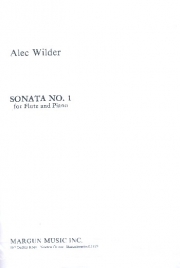 ソナタ・No.1（アレック・ワイルダー）（フルート+ピアノ）【Sonata No.1】