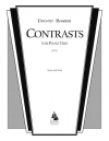 コントラスト（デイヴィッド・ベイカー）（弦楽二重奏+ピアノ）【Contrasts】
