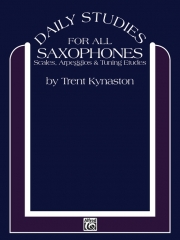 サックス奏者のための日課練習曲（トレント・キナストン）（テナーサックス）【Daily Studies for All Saxophones】