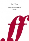 ヴァイオリン協奏曲（カール・ヴァイン）（スコアのみ）【Violin Concerto】