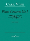 ピアノ協奏曲・No.1 (カール・ヴァイン)（スコアのみ）【Piano Concerto No. 1】