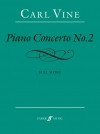 ピアノ協奏曲・No.2 (カール・ヴァイン)（スコアのみ）【Piano Concerto No. 2】
