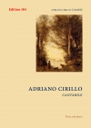 カンタービレ（アドリアーノ・チリッロ）（フルート+ピアノ）【Cantabile】