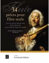 フルートのための34の18世紀の小品（フルート）【34 pièces pour flûte seule】