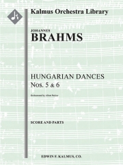 ハンガリー舞曲第5・6番  (ヨハネス・ブラームス)【Hungarian Dances Nos. 5 and 6】