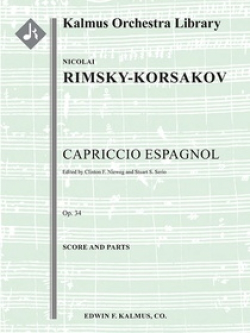 スペイン綺想曲（スタディスコア）【Capriccio Espagnol, Op. 34】