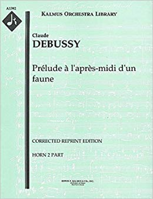 牧神の午後への前奏曲 (クロード・ドビュッシー)（スコアのみ）【Prelude a l'Apres-midi d'un Faune】