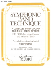 シンフォニック バンド テクニック【Bb バスクラリネット】Symphonic Band Technique【Bb Bass Clarinet】