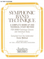 シンフォニック バンド テクニック【Bb テナーサキソフォン】Symphonic Band Technique【Bb Tenor Saxophone】